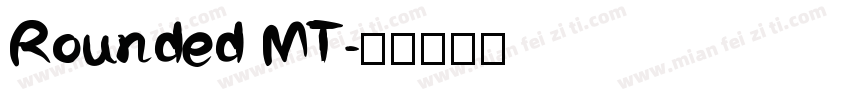 Rounded MT字体转换